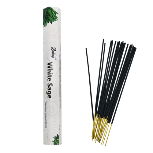 Balaji Premium Incense (White Sage) Sticks (1pc)