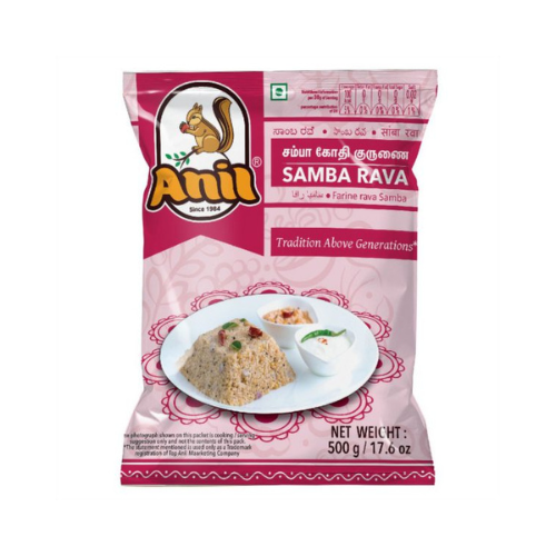 Anil Samba Rava (500g) - Sale Item [BBD: 30 August 2026]