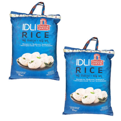 India Gate Idli Rice (Bundle of 2 x 10kg) - 20kg