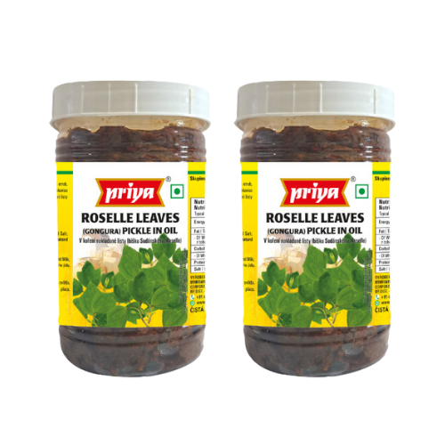 Priya Roselle Leaves Paste - PET JAR (Bundle of 2 x 300g)