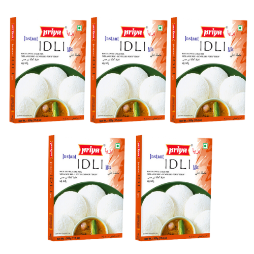 Priya Instant Idli Mix (Bundle of 5 x 500g)