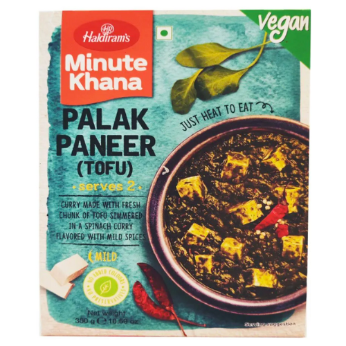 Haldiram's Palak Paneer (Tofu) (Vegan) (300g) - Sale Item [BBD : 18 January 2024]