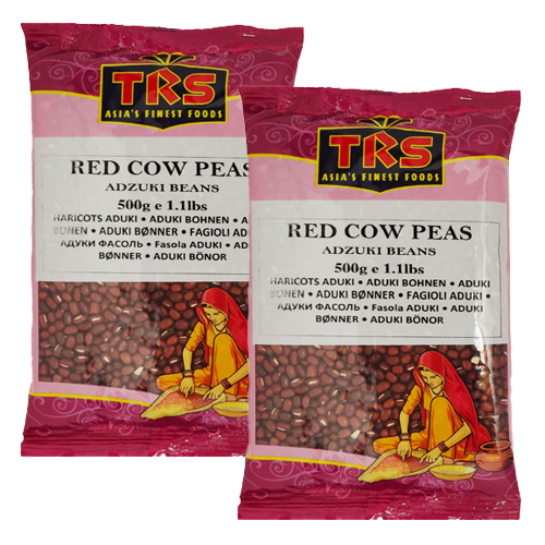 TRS Red Cow Peas / Adzuki (Red Chori) (Bundle of 2 x 500g) - 1kg