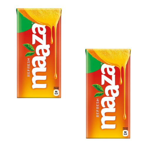 Maaza Mango Juice (Bundle of 2 x 135ml) - Sale Item [BBD: 15 December 2023]