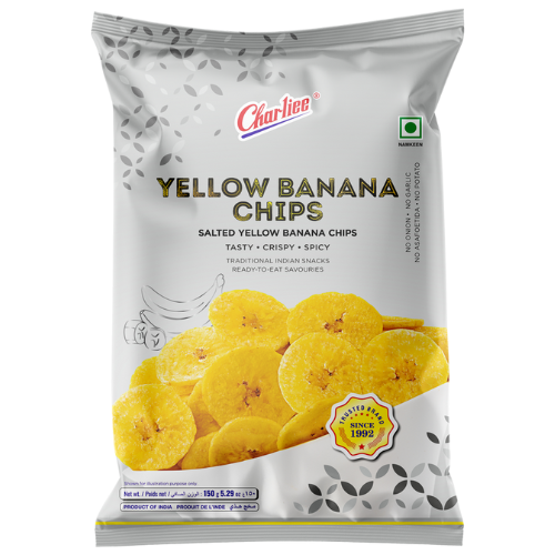 Charliee Yellow Banana Chips (150g) - Sale Item [BBD: 29 June 2025]