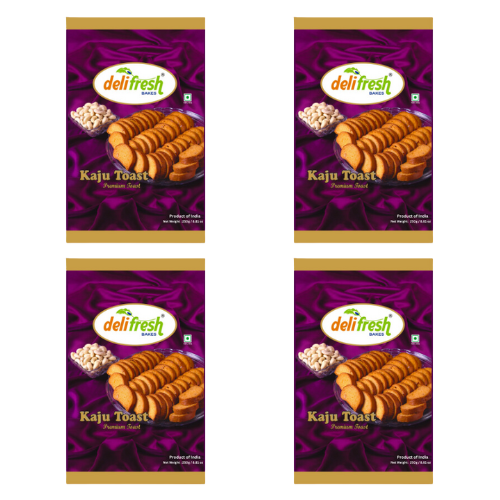 Delifresh Kaju Toast (Bundle of 4 x 250g)