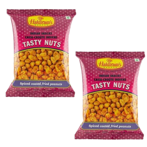 Haldiram's Tasty Nuts (Bundle of 2 x 200g)
