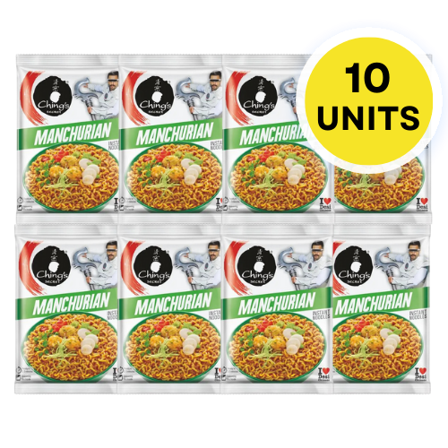 Chings Secret Manchurian Instant Noodles (Bundle of 10 x 60g)