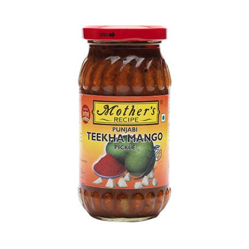 Mother's Recipe Punjabi Teekha Mango Pickle (500g) - Damaged Packaging