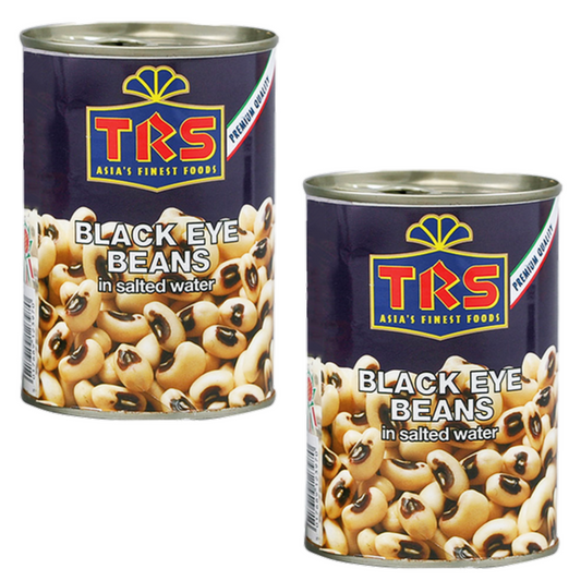 TRS Canned Black Eye Beans Tin (Bundle of 2 x 400g) - 800g