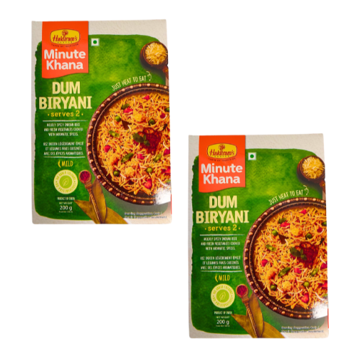 Haldiram's Dum Biryani (Bundle of 2 x 200g)