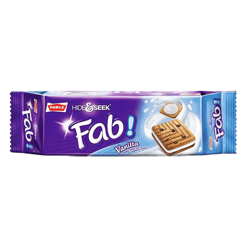 Parle Hide and Seek Fab Vanilla (Bundle of 4 x 112g)