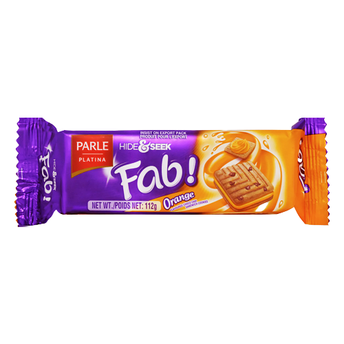 Parle Hide and Seek Fab Orange (112g) - Sale Item [BBD:24 November 2026]