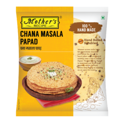 Mother's Recipe Chana Masala Papad (200g) - Sale Item [BBD: 27 August 2023]