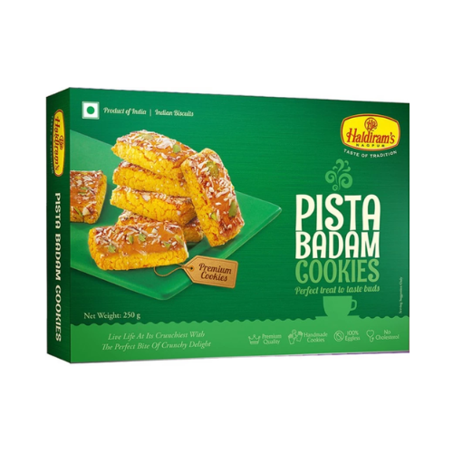Haldiram's Pista Badam Cookies (250g)