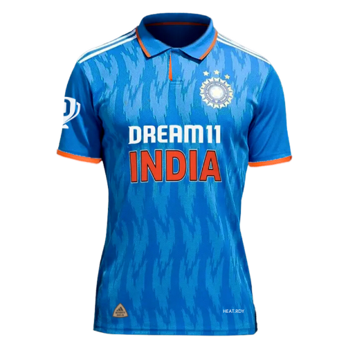 Free ICC World Cup 2023 Indian Jersey - S (1pc)