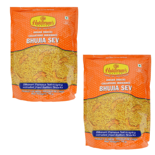 Haldiram's Bhujia Sev (Bundle of 2 x 1Kg)