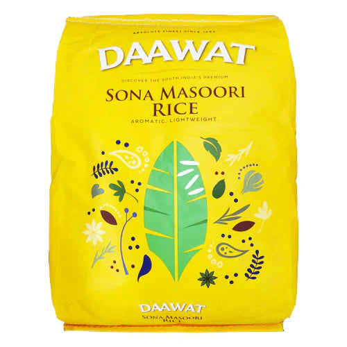 Daawat Sona Masoori Rice (10kg) - Damaged Packaging