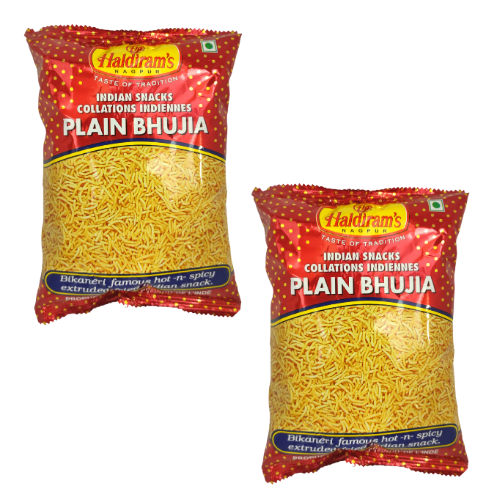 Haldiram's Plain Bhujia (Bundle of 2 x 150g)