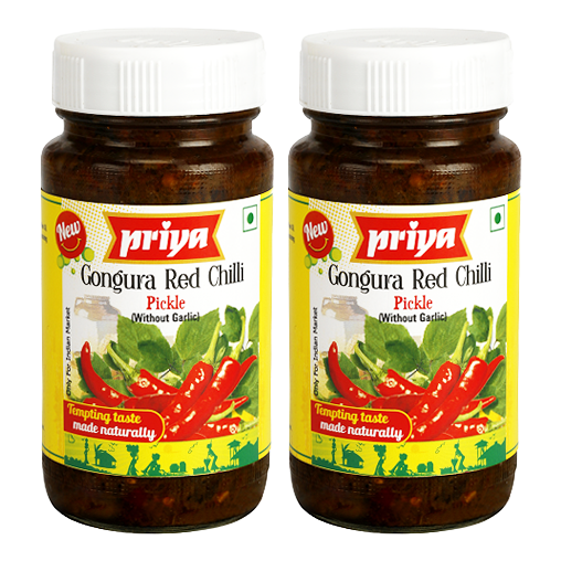 Priya Gongura with Red Chilli (Bundle of 2 x 300g)