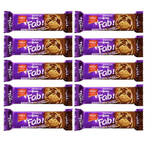 Parle Hide and Seek Fab Chocolate (Bundle of 10 x 112g) - Sale Item [BBD: 24 November 2026]