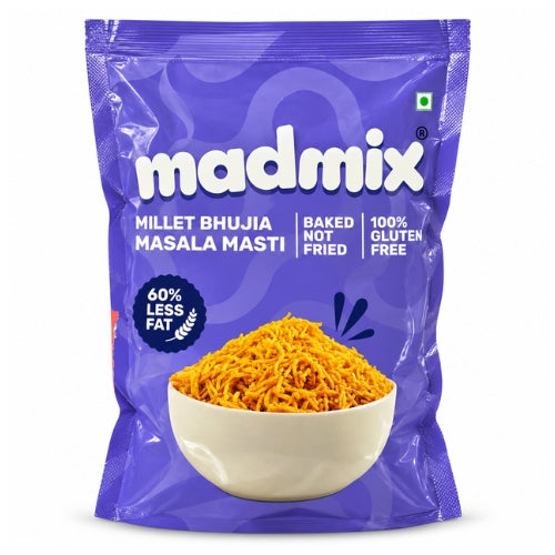 Madmix Millet Bhujia Masala Masti (135g)