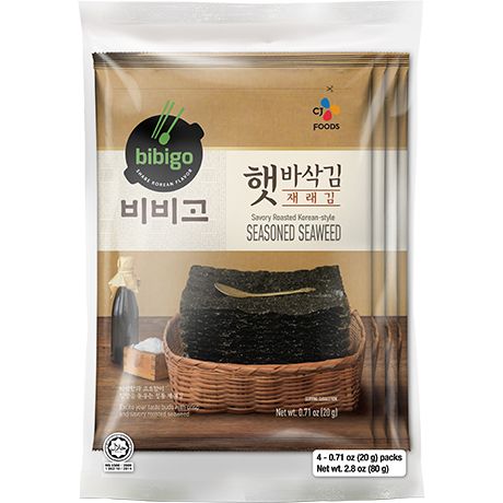 BIBIGO Crispy Seasoned Seaweed Snacks (20g)