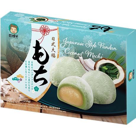 SZU SHEN PO Mochi Coconut Pandan (210g)