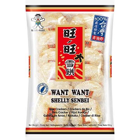 WANT WANT Shelly Senbei Rice Crackers (150g)