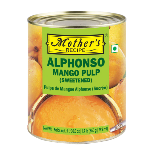 Mother's Recipe Alphonso Mango Pulp (850g)