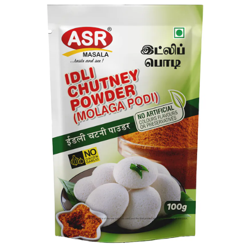 ASR Idli Chutney Powder (Molaga Podi) (100g)