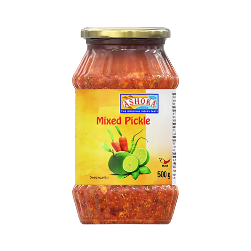 Ashoka Mixed Vegetable Pickle Mild (500g)