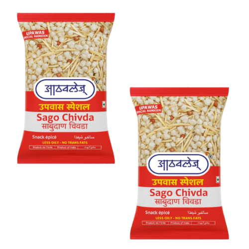Athavale Sago / Sabudana Chivda -- Sale Item [BBD: 22 March 2026] (Bundle of 2 x 200g)