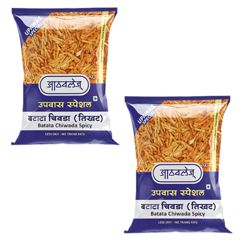 Athavale Batata Chivda Spicy- Sale Item [BBD: 22 March 2026] (Bundle of 2 x 200g)