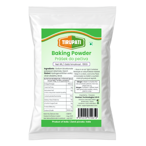 Baking Powder Inti Buy Tirupati Baking Powder (100g) Online at Best Price in Europe
