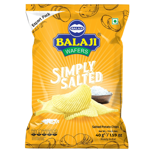 Balaji Potato Wafers Simply Salted (45g)
