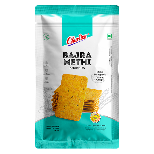 Charliee Bajra Methi Khakra (150g)