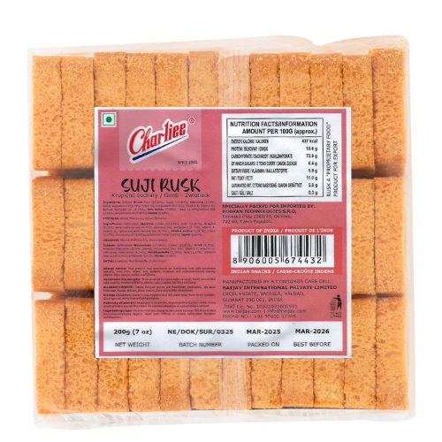 Charliee Suji Rusk (200g)