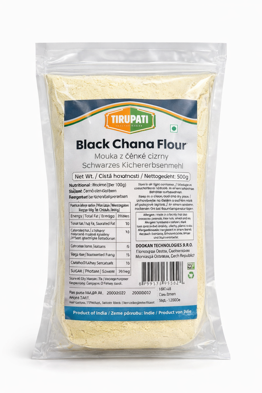 Tirupati Black Chana / Brown Chickpeas Flour (500g)