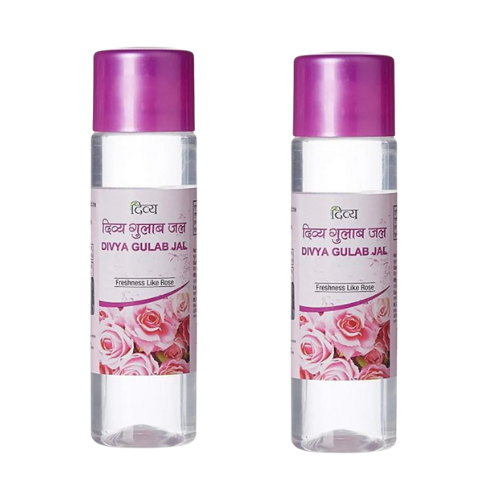 Divya Gulab Jal (Bundle of 2 x 120ml) - Sale Item [BBD: 30 September 2025]