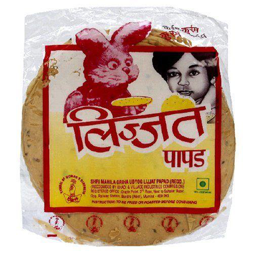 Lijjat Papad / Papadum - Punjabi Masala (Bundle of 2 x 200g)