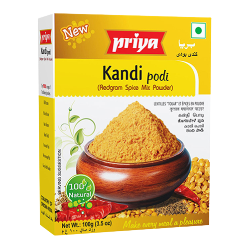Priya Kandi Podi / Redgram Spice Mix Powder (100g) - Sale Item [BBD: 3 April 2026]