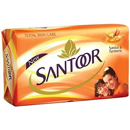 Santoor Sandal and Turmeric Soap (100g)