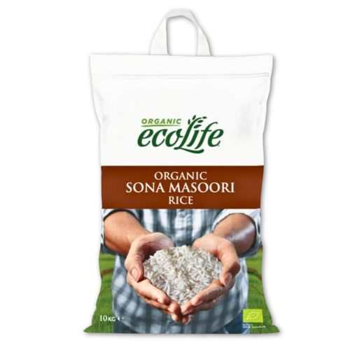 Eco Spring Rice Buy Eco Life Organic Sona Masoori Rice (10kg) Online at Best Price in ...