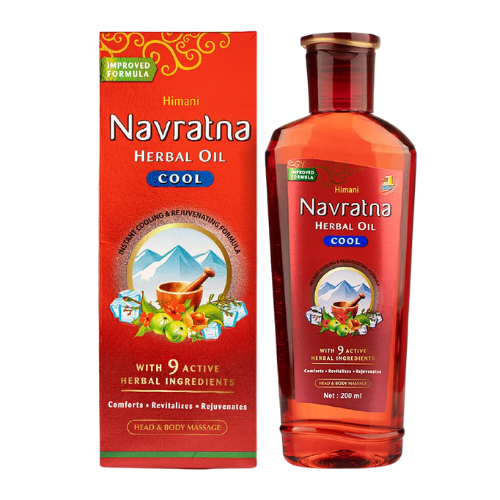 Emami / Himani Navratna Ayurvedic Herbal Hair Oil (180ml)