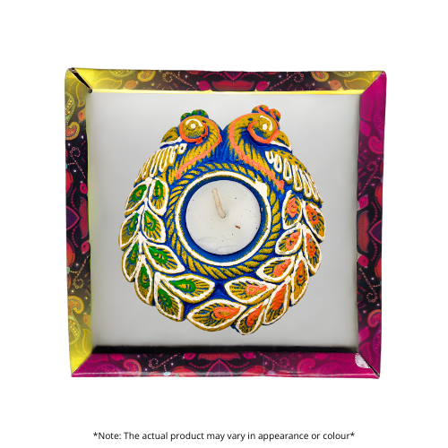 Fancy Diwali / Deepavali Wax Diya (D31) (1pc)