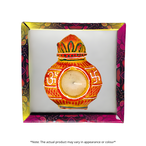 Fancy Diwali / Deepavali Wax Diya (D32) (1pc)