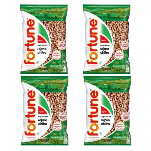 Fortune Rajma Chitra (Bundle of 4 x 500g) - Sale Item [BBD: 22 October 2024]