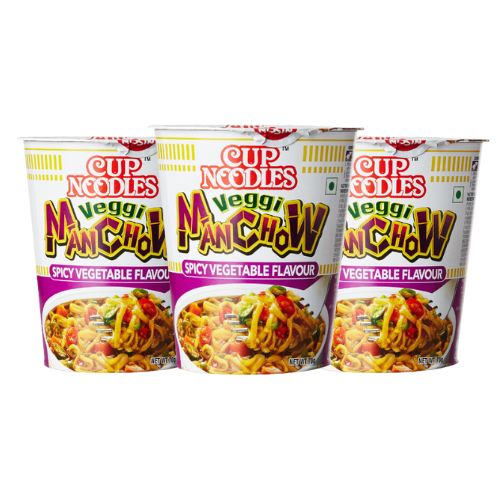 Free Nissin Manchow Cup Noodles (Bundle of 3 x 70g) - Sale Item [BBD: 18 April 2025]