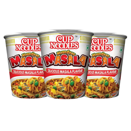 Free Nissin Mazedar Masala Cup Noodles (Bundle of 3 x 70g) - Sale Item [BBD: 19 April 2025]